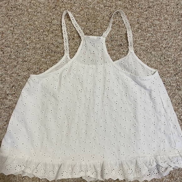 Aeropostale white patterned tank top - Picture 5 of 5